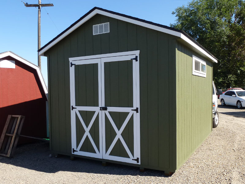 gable double doors