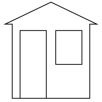 portable storage barn gable style diagram